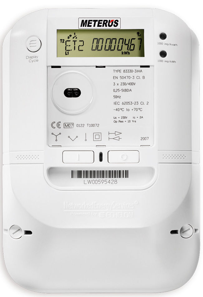 Typical smart meter - learn more about them here