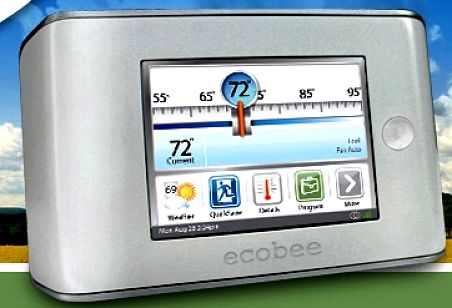 The Ecobee Smart Thermostat device